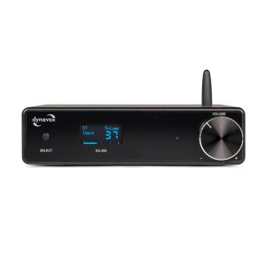 Dynavox DA-200 Kompaktverstärker schwarz — USB-DAC, 2 x 100 W (4 Ohm)