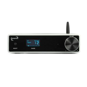 Dynavox DA-200 Kompaktverstärker weiß — USB-DAC, 2 x 100 W (4 Ohm)