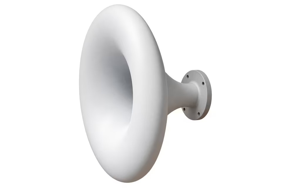 JMLC Kugelwellenhorn 480–770 mm — Seitenansicht